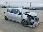 2016 Toyota Yaris Silver vin: VNKKTUD38GA064097