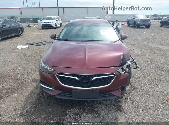 W04GL6SX4K1008502 2019 BUICK REGAL Burgundy Սարքավորումների վահանակի տեսք
