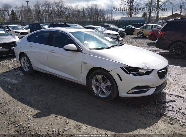 W04GL6SX5K1003356 2019 BUICK REGAL Белый Передняя правая четверть