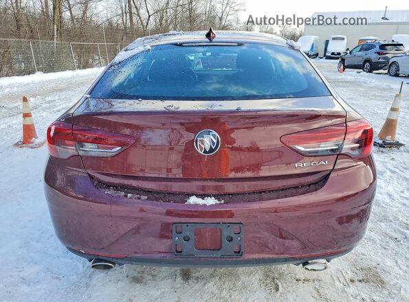 W04GL6SX6L1007286 2020 BUICK REGAL Темно-бордовый Вид сзади