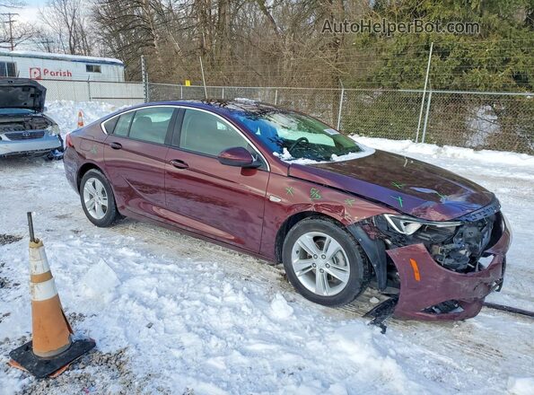 W04GL6SX6L1007286 2020 BUICK REGAL Темно-бордовый Передняя правая четверть