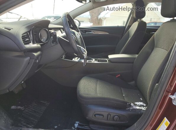 W04GL6SX6L1007286 2020 BUICK REGAL Темно-бордовый Вид салона спереди