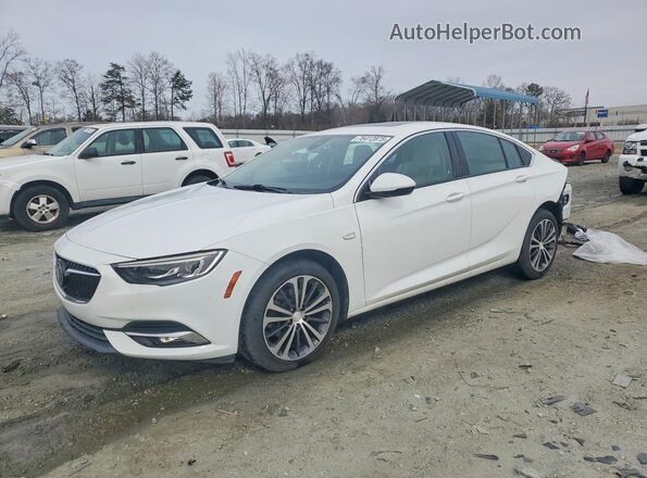 W04GP6SX8K1005591 2019 BUICK REGAL Белый Передняя левая четверть