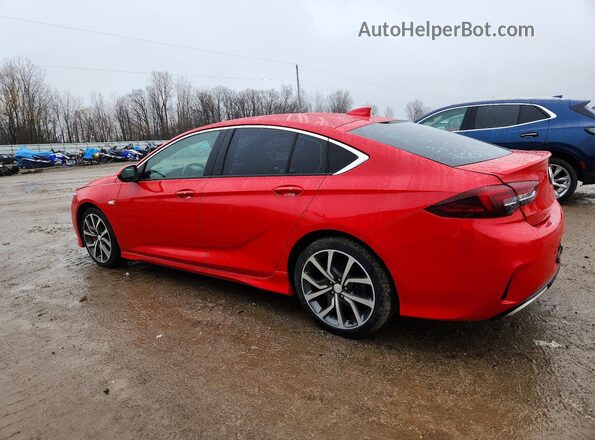 W04GS6SS5K1012050 2019 BUICK REGAL Red უკანა მარცხენა