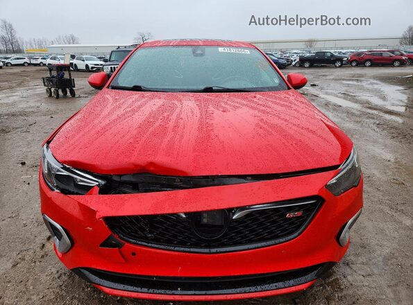 W04GS6SS5K1012050 2019 BUICK REGAL Red წინა ხედი