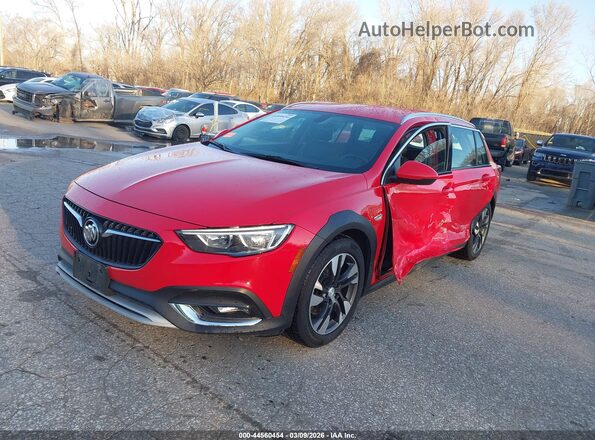 W04GV8SX1K1009631 2019 BUICK REGAL Красный Передняя левая четверть
