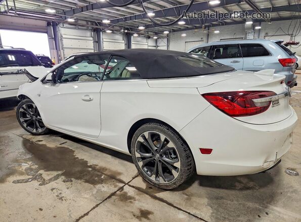 W04WH3N52HG084795 2017 BUICK CASCADA Белый Задняя левая четверть