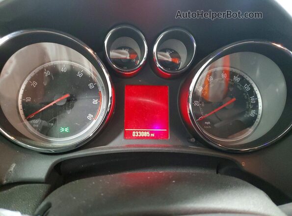 W04WH3N52HG084795 2017 BUICK CASCADA Белый Вид щитка приборов