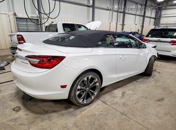 W04WH3N52HG084795 2017 BUICK CASCADA Белый Задняя правая четверть