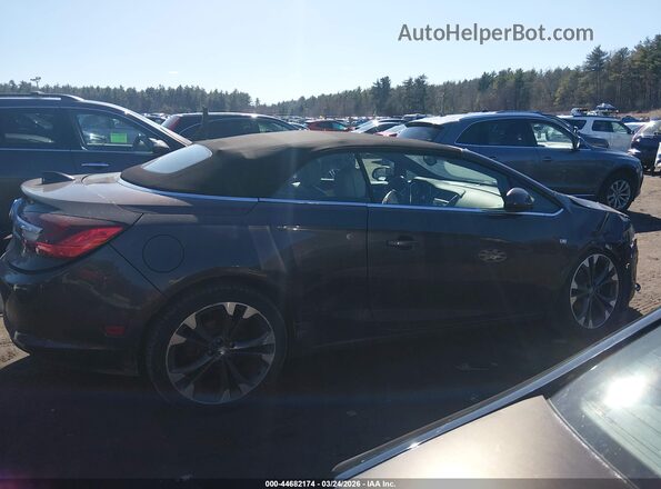 W04WH3N55HG003658 2017 BUICK CASCADA Brown Widok wnętrza z tyłu