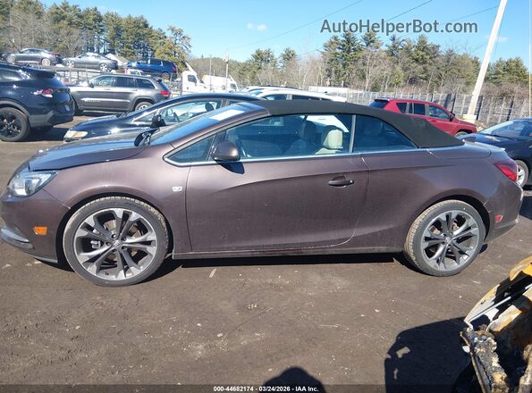 W04WH3N55HG003658 2017 BUICK CASCADA Brown Widok wnętrza 360 stopni