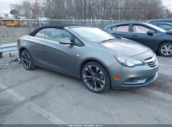 W04WH3N59HG114164 2017 BUICK CASCADA Серый Передняя правая четверть