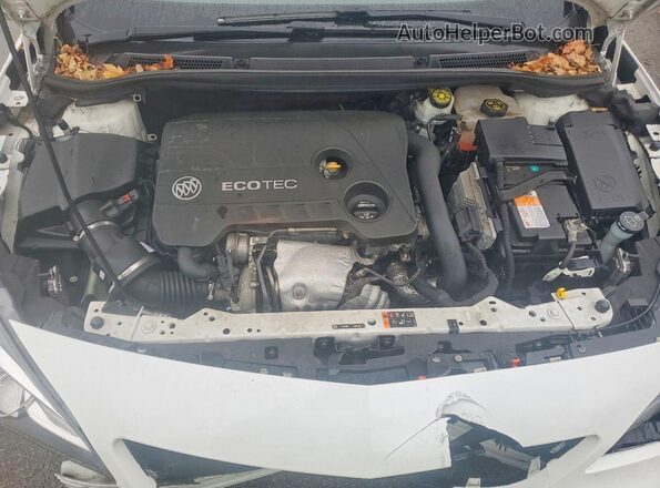 W04WH3N59HG117002 2017 BUICK CASCADA Белый Вид задней части салона