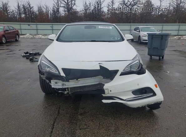 W04WH3N59HG117002 2017 BUICK CASCADA Белый Вид спереди