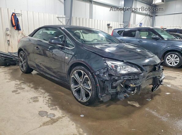 W04WT3N54GG126252 2016 BUICK CASCADA Черный Передняя правая четверть