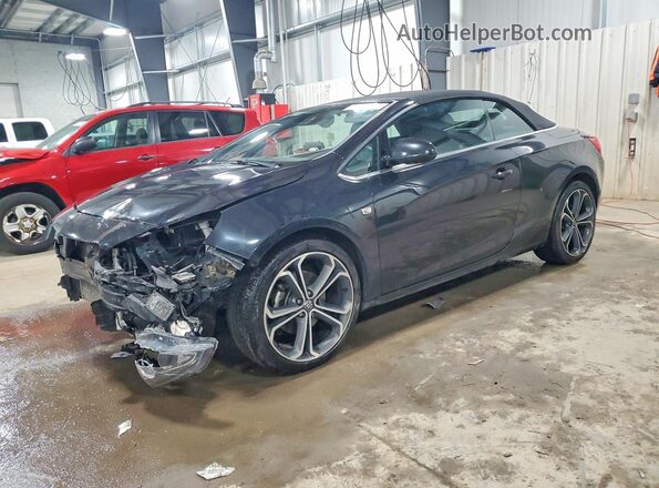 W04WT3N54GG126252 2016 BUICK CASCADA Черный Передняя левая четверть