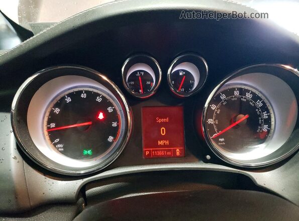W04WT3N55GG156750 2016 BUICK CASCADA Коричневый Вид щитка приборов