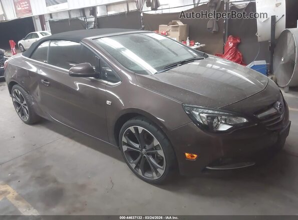 W04WT3N58GG067870 2016 BUICK CASCADA Коричневый Передняя правая четверть