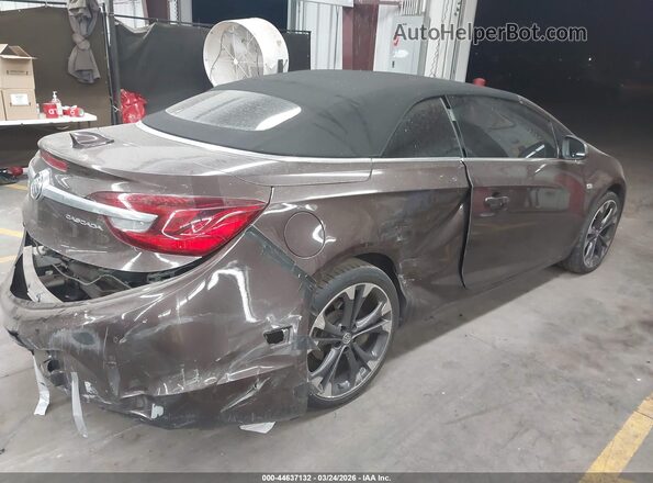 W04WT3N58GG067870 2016 BUICK CASCADA Коричневый Задняя правая четверть