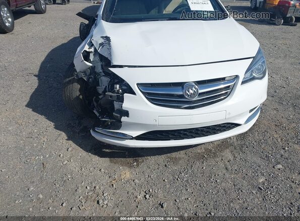 W04WT3N58GG149551 2016 BUICK CASCADA Белый Вид спереди