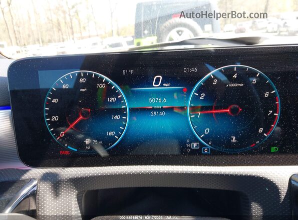 W1K3G4EB0NJ351587 2022 MERCEDES-BENZ A 220 Black Vista de los asientos traseros