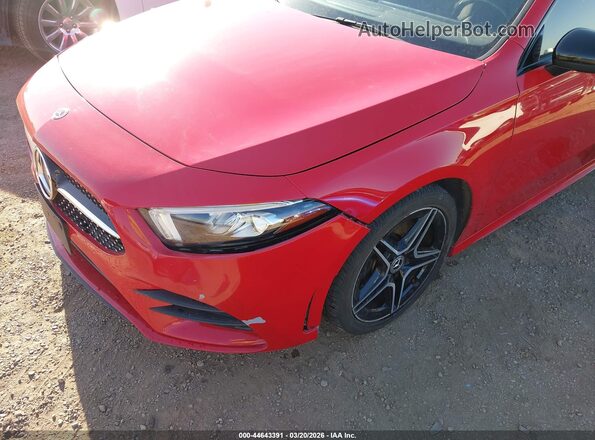 W1K3G4EB1LW045983 2020 MERCEDES-BENZ A 220 Red წინა ხედი