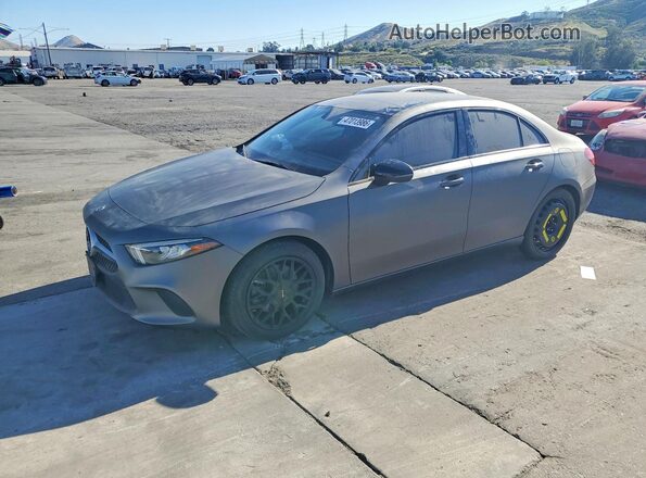 W1K3G4EB1NJ337861 2022 MERCEDES-BENZ A Черный Передняя левая четверть