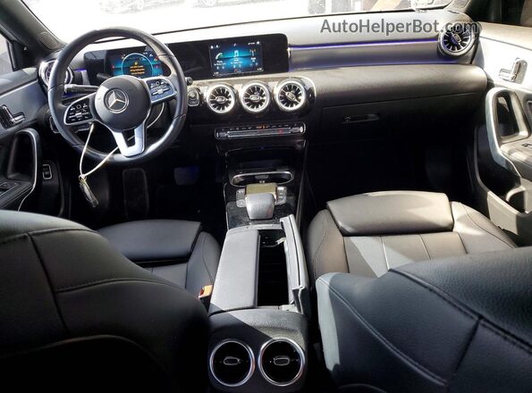 W1K3G4EB1NJ341814 2022 MERCEDES-BENZ A Белый Вид панели приборов