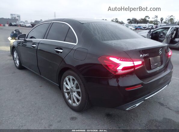 W1K3G4EB2MJ275448 2021 MERCEDES-BENZ A 220 Черный Задняя левая четверть