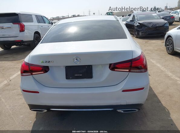 W1K3G4EB4LJ201575 2020 MERCEDES-BENZ A 220 Белый 