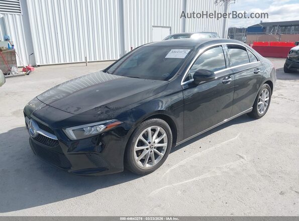 W1K3G4EB6MJ299980 2021 MERCEDES-BENZ A 220 Black Передня ліва чверть