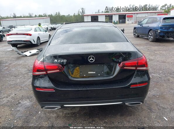 W1K3G4EB9NJ368260 2022 MERCEDES-BENZ A 220 Черный 