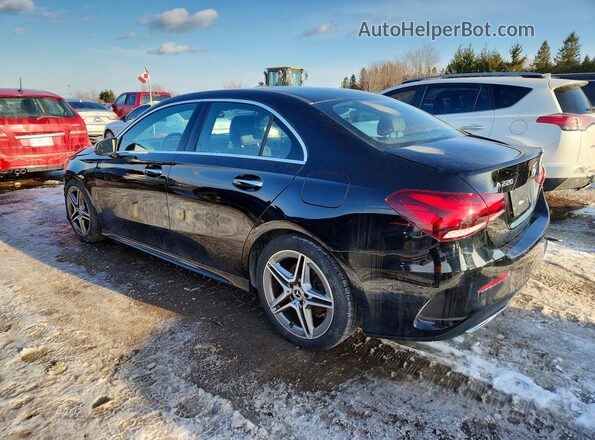 W1K3G4FB0NJ346775 2022 MERCEDES-BENZ A Черный Задняя левая четверть