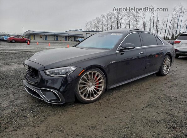 W1K6G8CB5RA301281 2024 MERCEDES-BENZ S Black Передня ліва чверть