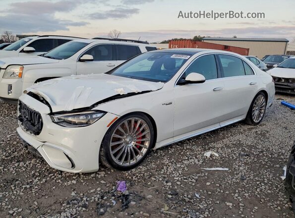 W1K6G8CB7RA292504 2024 MERCEDES-BENZ S Белый Передняя левая четверть