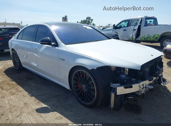 W1K6G8CB7SA319058 2025 MERCEDES-BENZ AMG S 63 E White Przód prawy