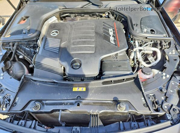 W1K7X5KB6NA045070 2022 MERCEDES-BENZ AMG Серый Вид задней части салона