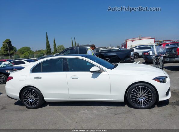 W1KAF4GB2PR101439 2023 MERCEDES-BENZ C-CLASS White Vista interior trasera