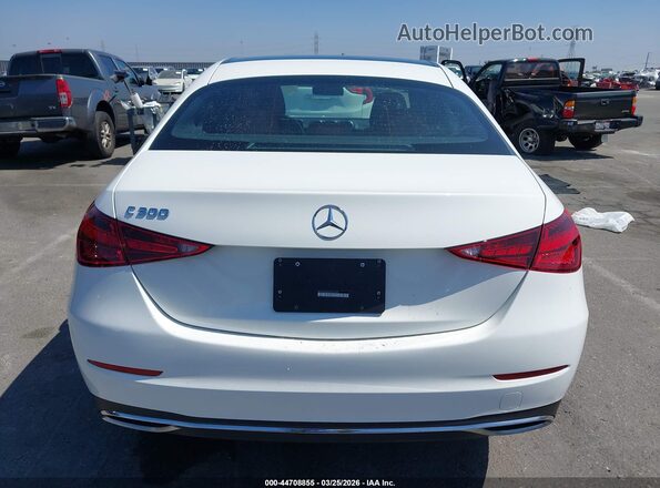 W1KAF4GB2PR101439 2023 MERCEDES-BENZ C-CLASS White 
