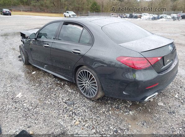W1KAF4GB6PR096603 2023 MERCEDES-BENZ C-CLASS Черный Задняя левая четверть