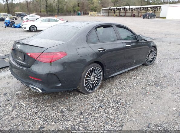W1KAF4GB6PR096603 2023 MERCEDES-BENZ C-CLASS Черный Задняя правая четверть