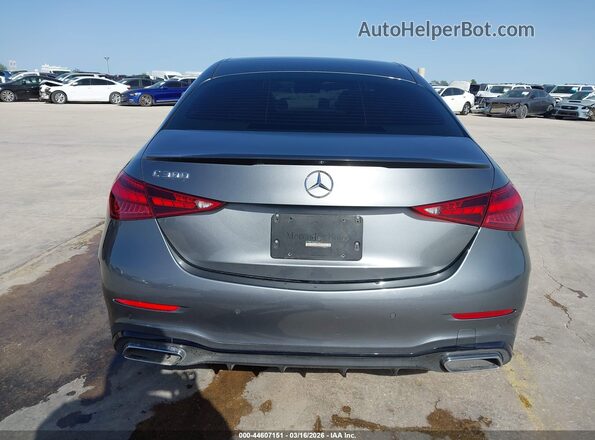 W1KAF4GB6PR096617 2023 MERCEDES-BENZ C-CLASS Серый 