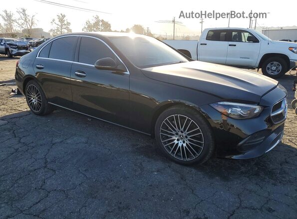 W1KAF4GB6SR270047 2025 MERCEDES-BENZ C Черный Передняя правая четверть