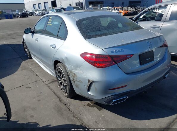 W1KAF4GB7PR100934 2023 MERCEDES-BENZ C-CLASS Серый Задняя левая четверть