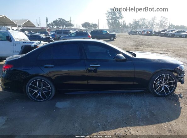 W1KAF4GB8PR133375 2023 MERCEDES-BENZ C-CLASS Black Widok wnętrza 360 stopni