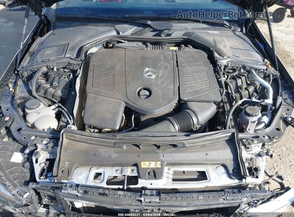 W1KAF4GB8PR133375 2023 MERCEDES-BENZ C-CLASS Black Widok z tyłu