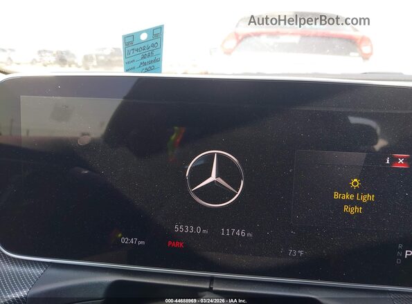 W1KAF4HB2SR267872 2025 MERCEDES-BENZ C-CLASS Белый Вид задних сидений