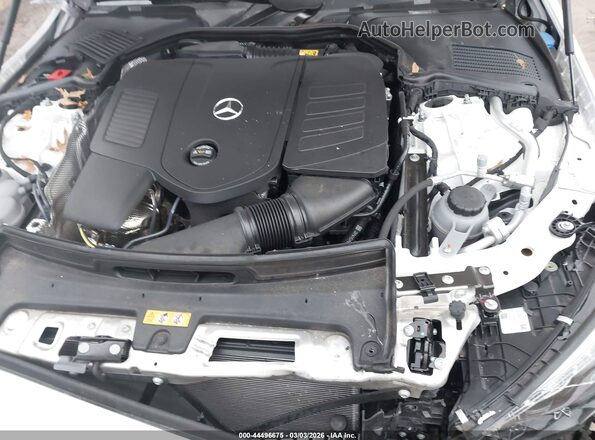 W1KAF4HB3SR241734 2025 MERCEDES-BENZ C-CLASS White Widok z tyłu