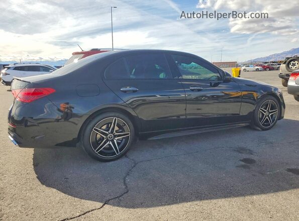 W1KAF4HB3SR297995 2025 MERCEDES-BENZ C Черный Задняя правая четверть