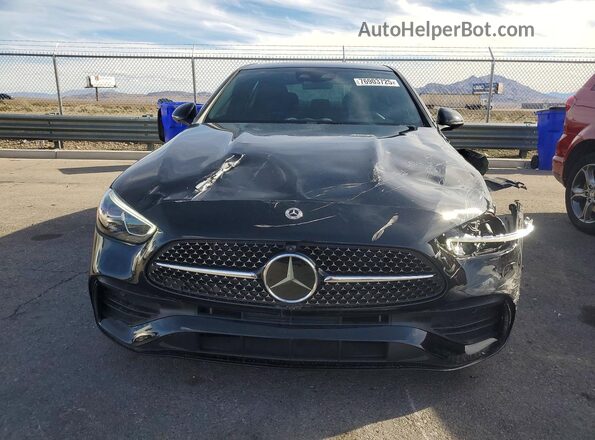 W1KAF4HB3SR297995 2025 MERCEDES-BENZ C Черный Вид спереди
